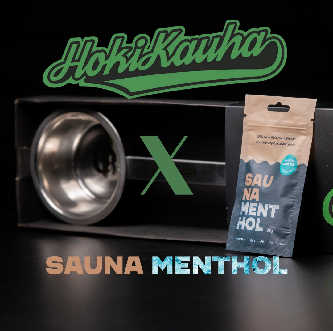 Kaksi asiaa, joita suomalaiset rakastavat: jääkiekkoa ja saunomista! HokiKauha ja Sauna Menthol yhteistyöhön!